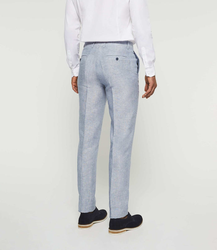 Izac Pantalon Ville Bleu Ciel "Bieloc"
