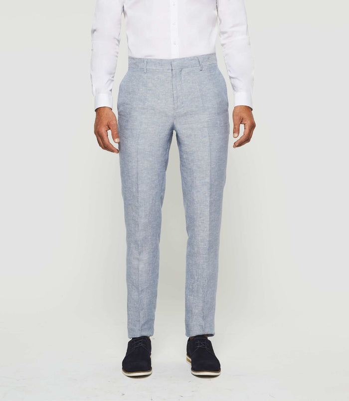 izac Pantalon ville bleu ciel "Bieloc"