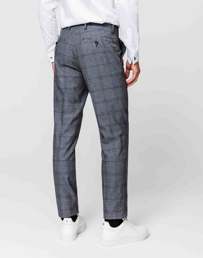 Izac Pantalon Ville Bleu