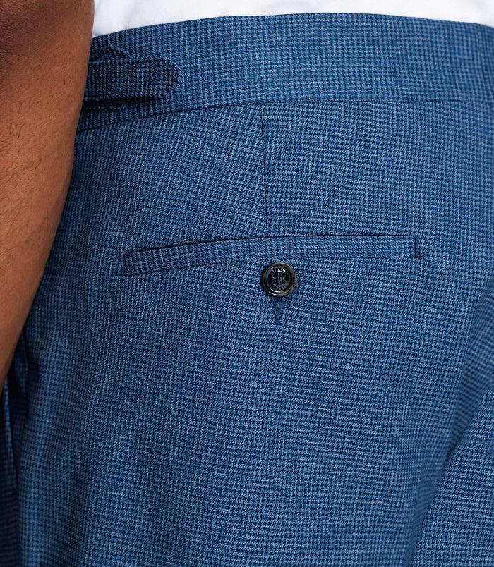 Izac Pantalon Ville Bleu Effet Denim