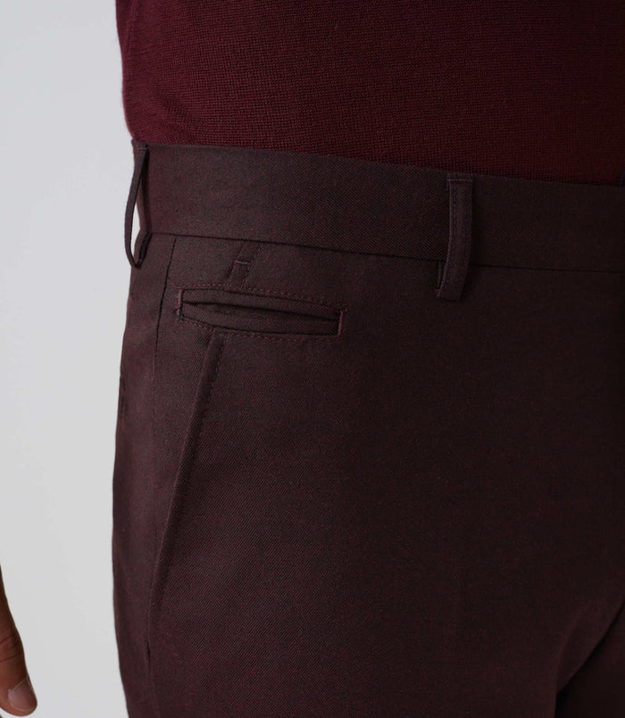 Izac Pantalon Ville Bordeaux "Gveloute"