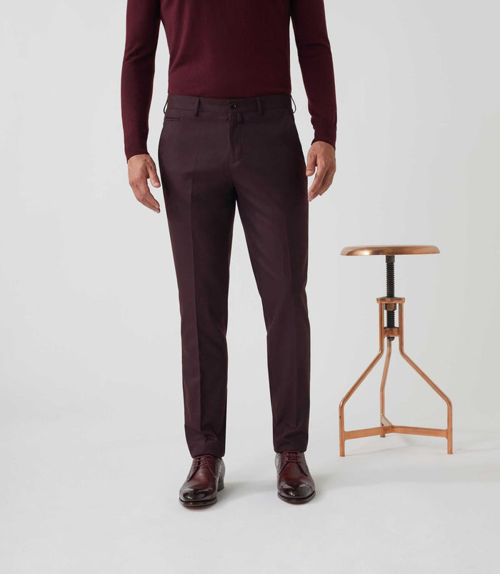 Izac Pantalon Ville Bordeaux "Gveloute"
