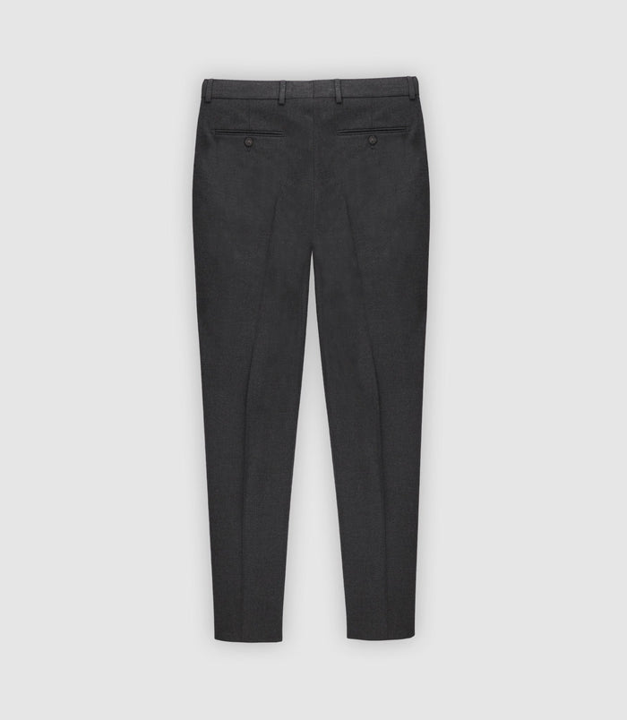 Izac Pantalon Ville En Flanelle Gris