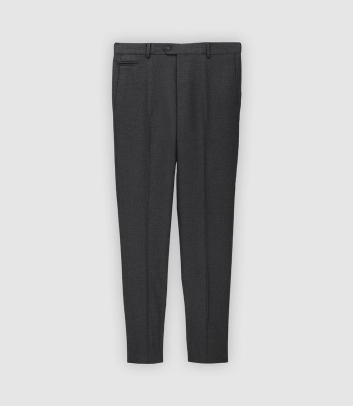 izac Pantalon ville en flanelle gris