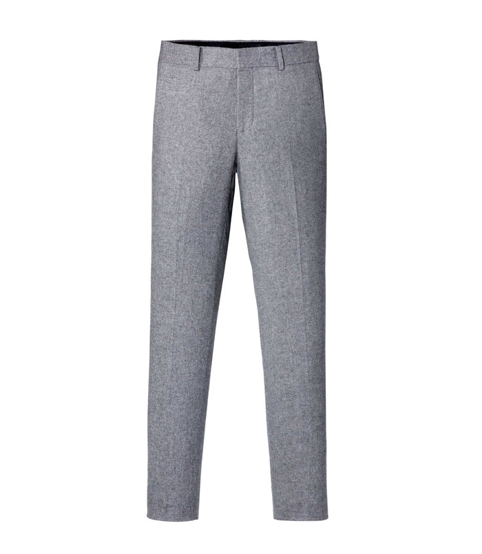 Izac Pantalon Ville En Tweed Gris "Nepatant"