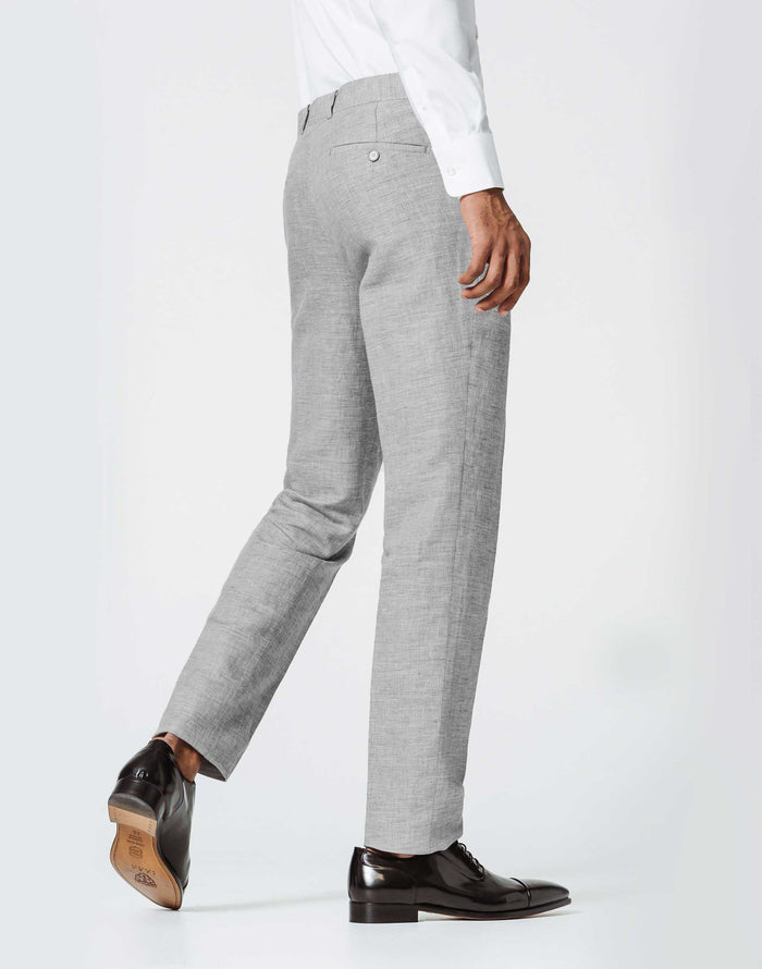 Izac Pantalon Ville Gris Basique