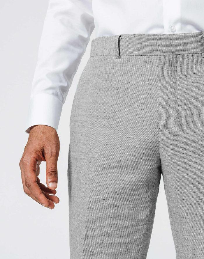 Izac Pantalon Ville Gris Basique
