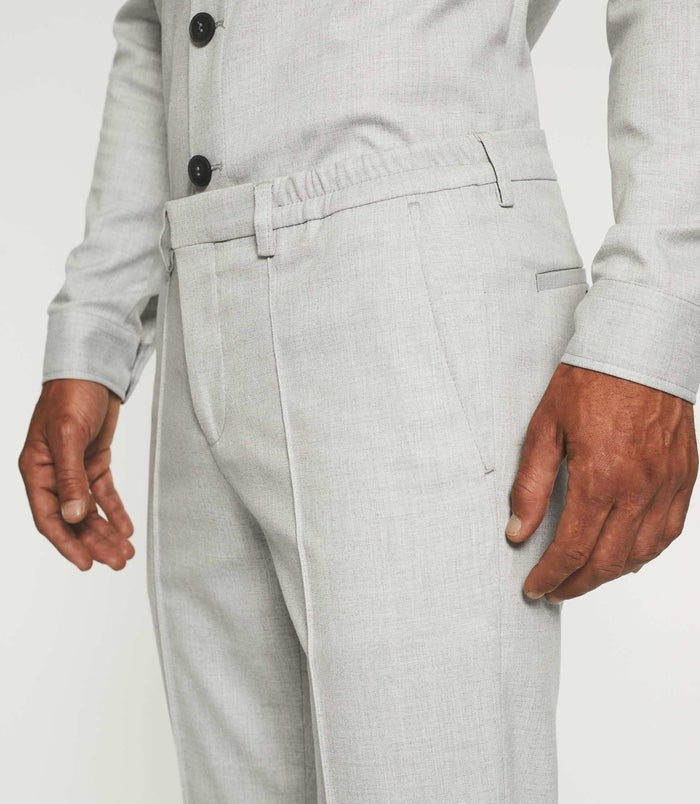 Izac Pantalon Ville Gris Clair FSMASH