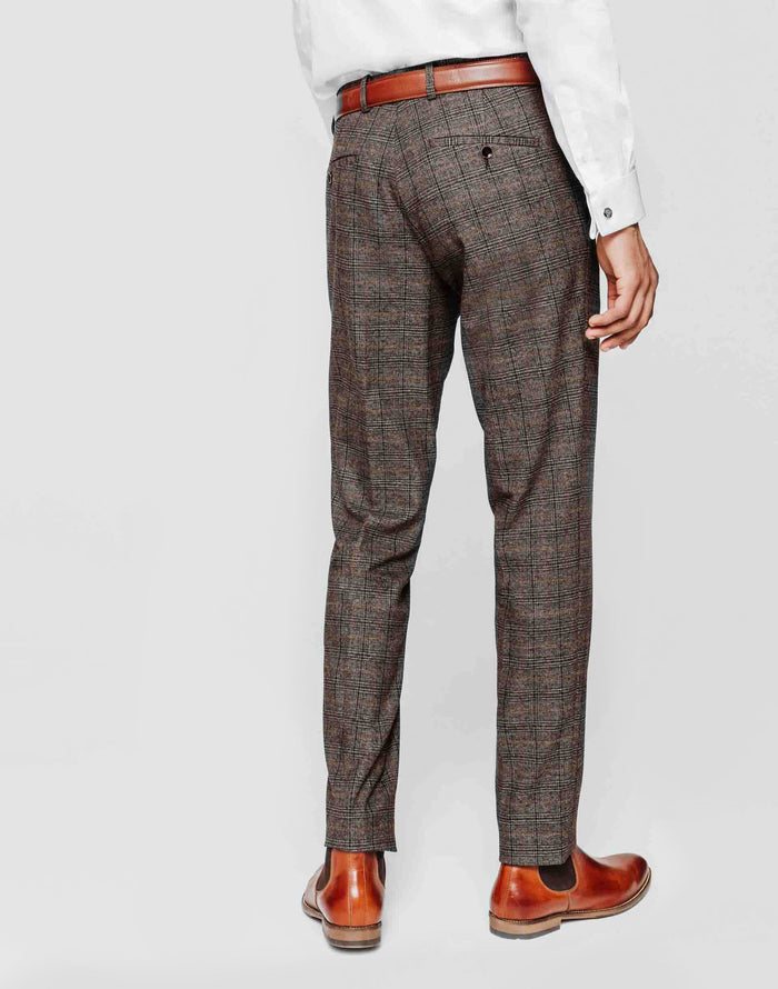 Izac Pantalon Ville Marron
