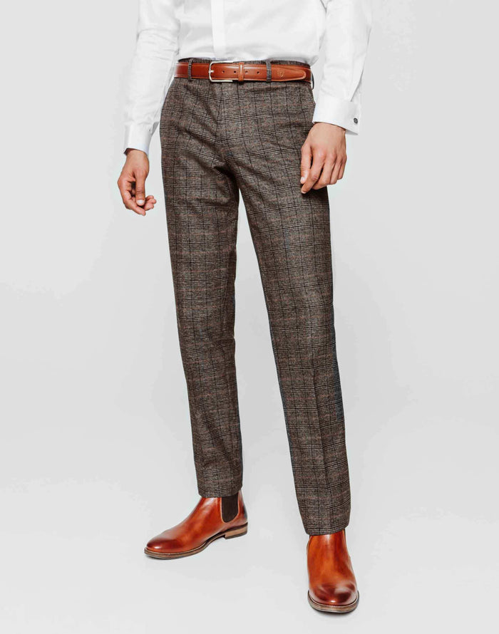 Izac Pantalon Ville Marron