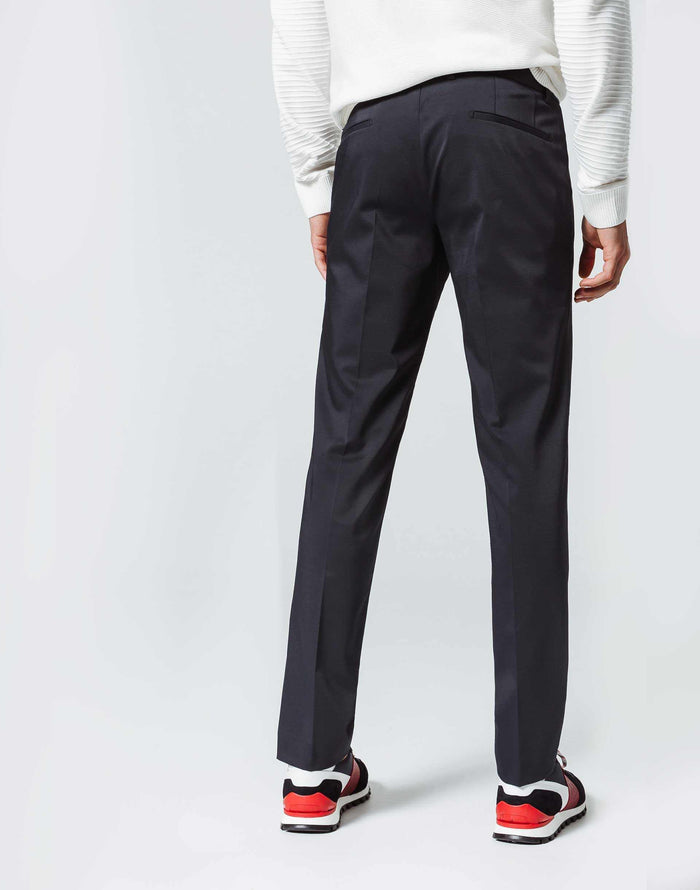 Izac Pantalon Ville Navy Basique