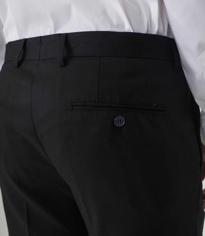 Izac Pantalon Ville Noir "Gveloute"