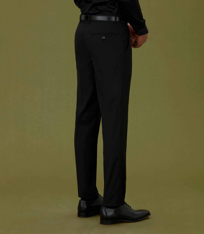 Izac Pantalon Ville Noir "Nélégant"