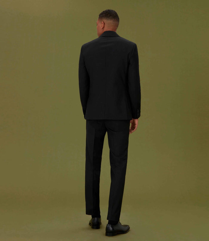 Izac Pantalon Ville Noir "Nélégant"