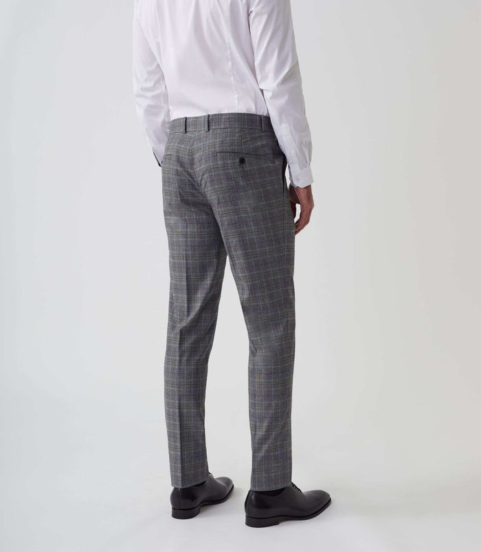 Izac Pantalon Ville Prince De Galles Gris "Gvintage"