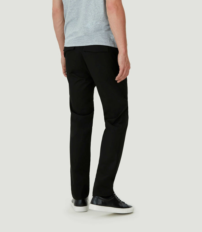 Izac Pantalon Ville Slack Noir "Naos"