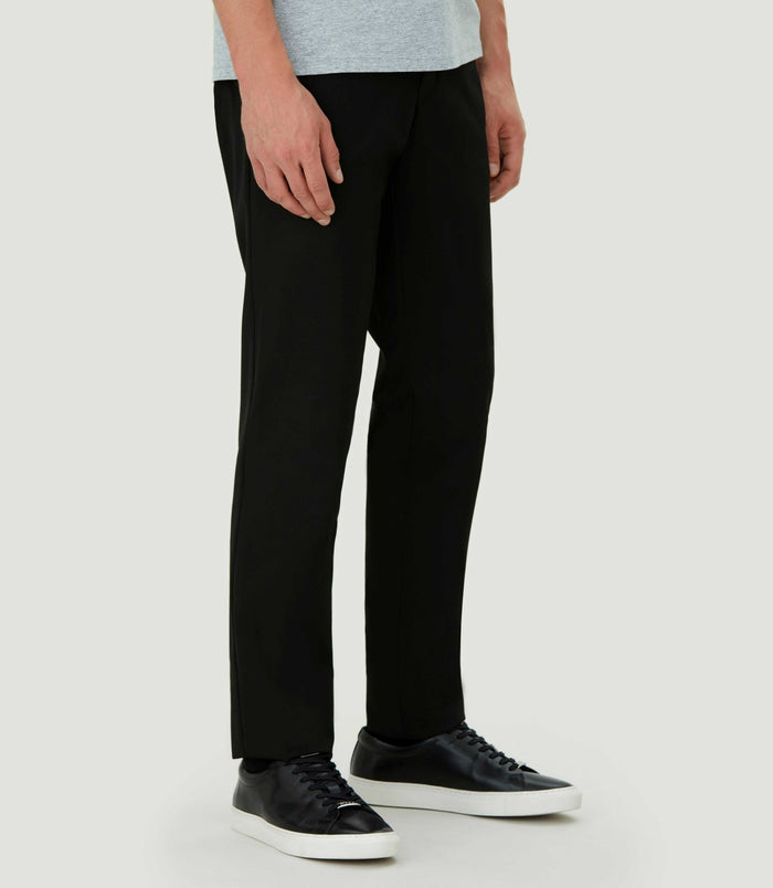 Izac Pantalon Ville Slack Noir "Naos"