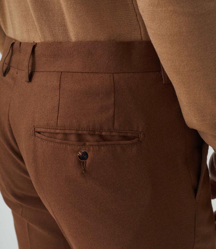 Izac Pantalon Ville Tabac "Gveloute"
