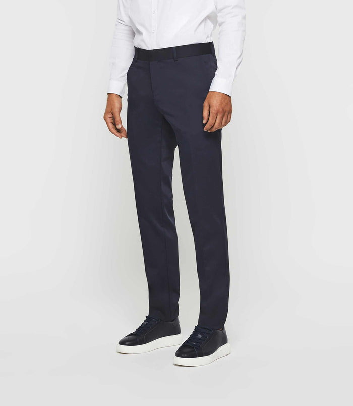 izac Pantalon ville tissu technique bleu BIONACOUT