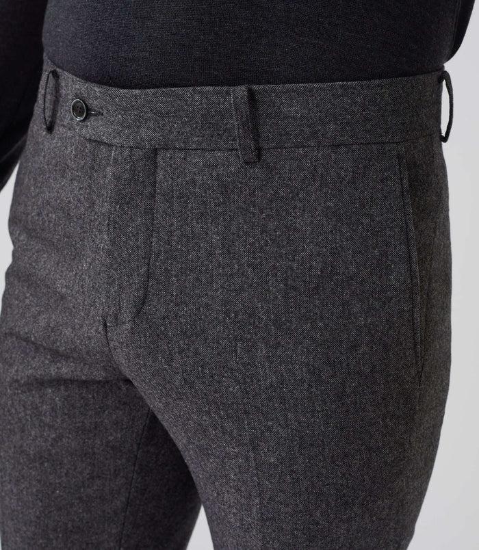 Izac Pantalon Ville Tweed Gris "Gverso"