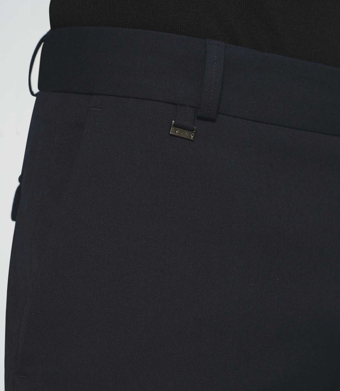 Izac Pantalon Ville Uni Bi-stretch Marine FAOR