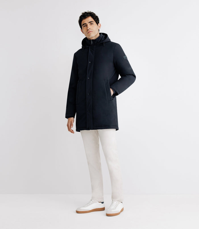 izac Parka avec patch marine