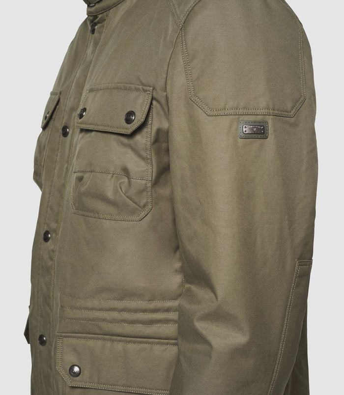 Izac Parka Courte Quatre Poches Kaki "Raf"