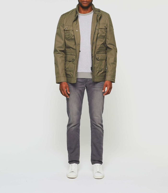 izac Parka courte quatre poches kaki "Raf"