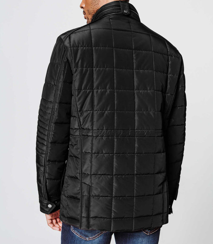 Izac Parka Matelassage Carreaux