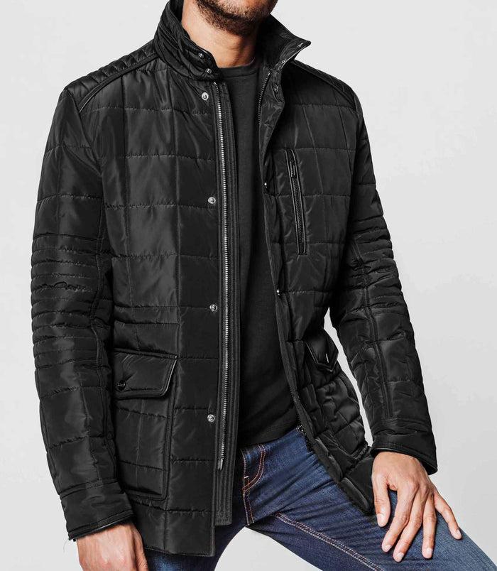izac Parka matelassage carreaux