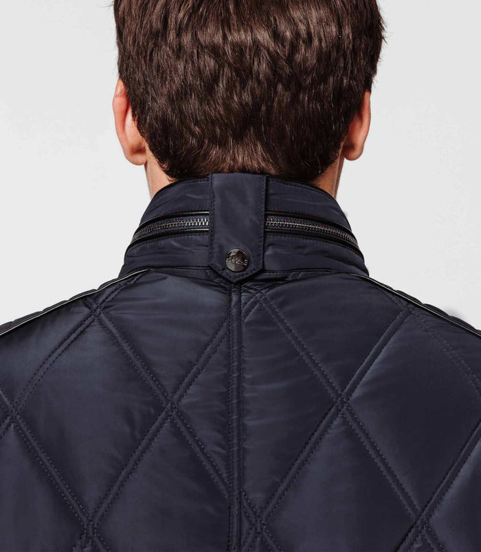Izac Parka Matelassée Marine