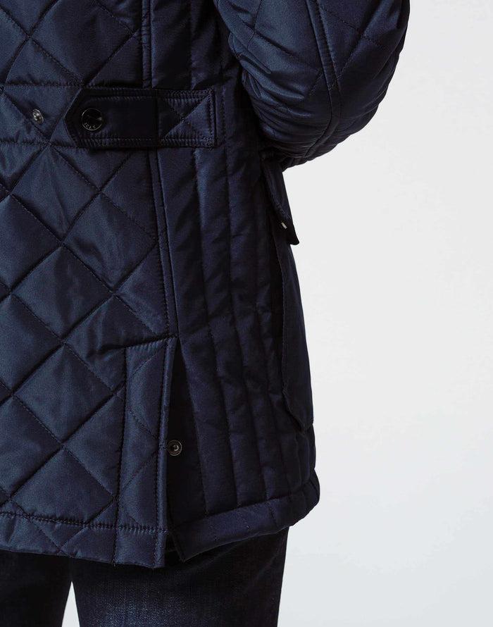Izac Parka Multi Poches Marine
