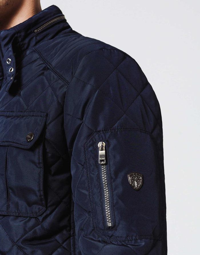 izac Parka Multi Poches Marine