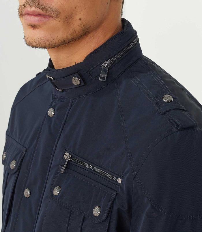 Izac Parka Multipoche Bleu Marine "Connu"