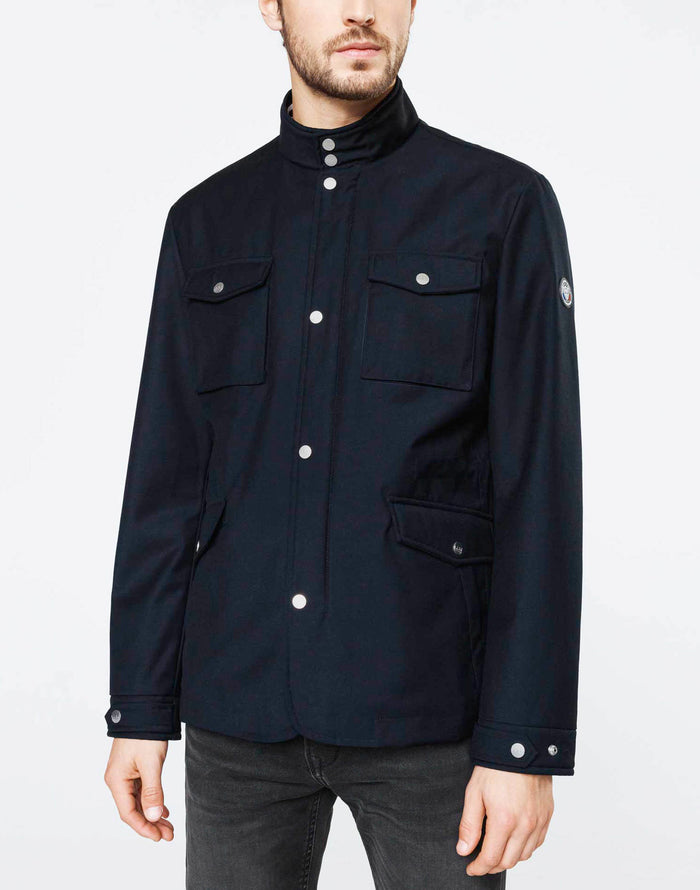 Izac Parka Multipoche Lainage