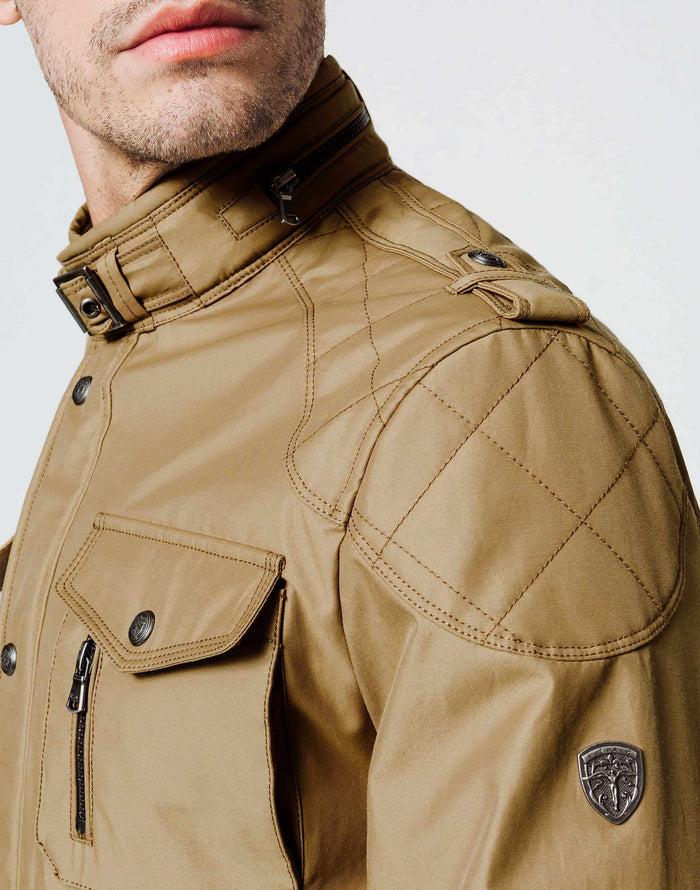 Izac Parka Multipoches Beige