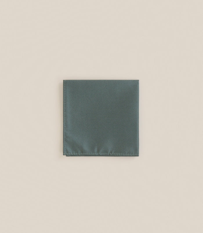 izac Pochette à micro motifs verte