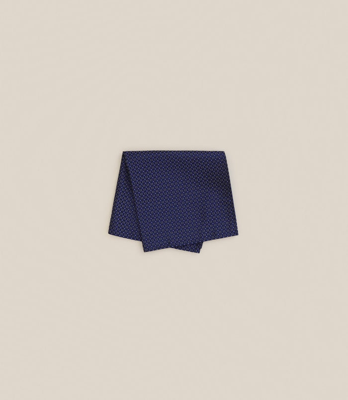 Izac Pochette à Motifs Bleue