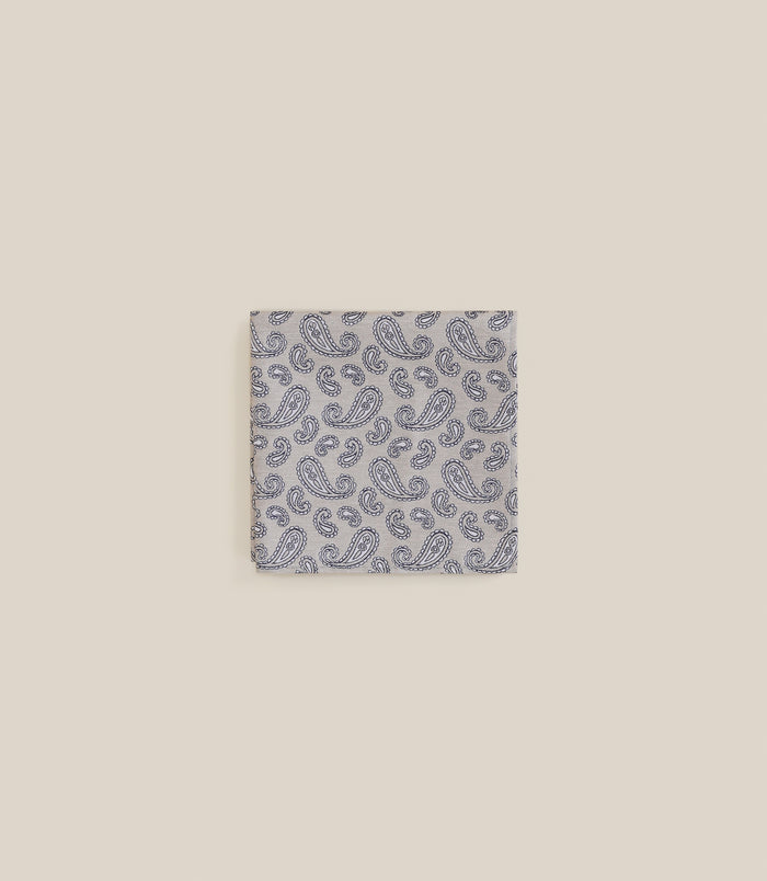 izac Pochette paisley beige