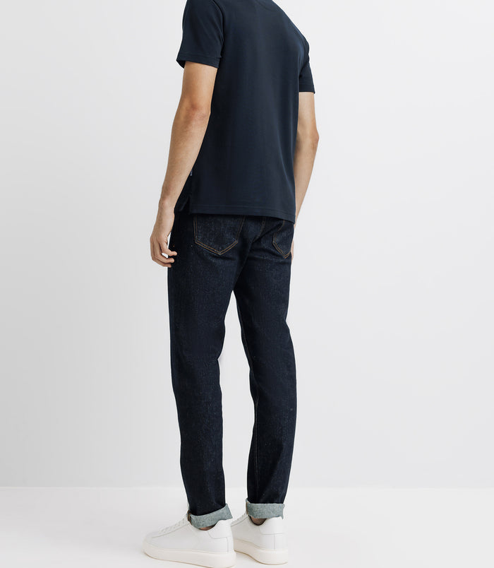 Izac Polo Avec Broderie Marine