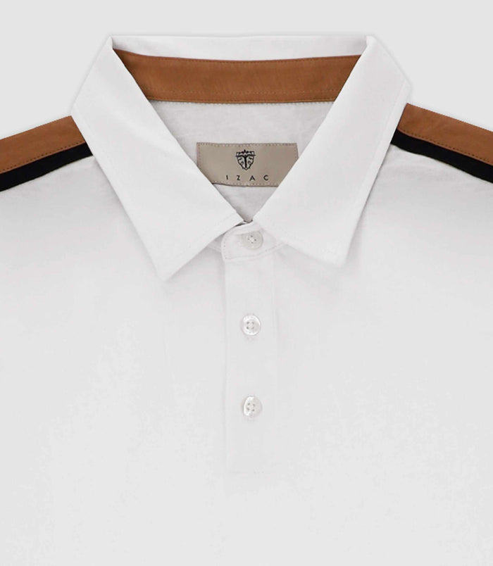 Izac Polo Banc Camel