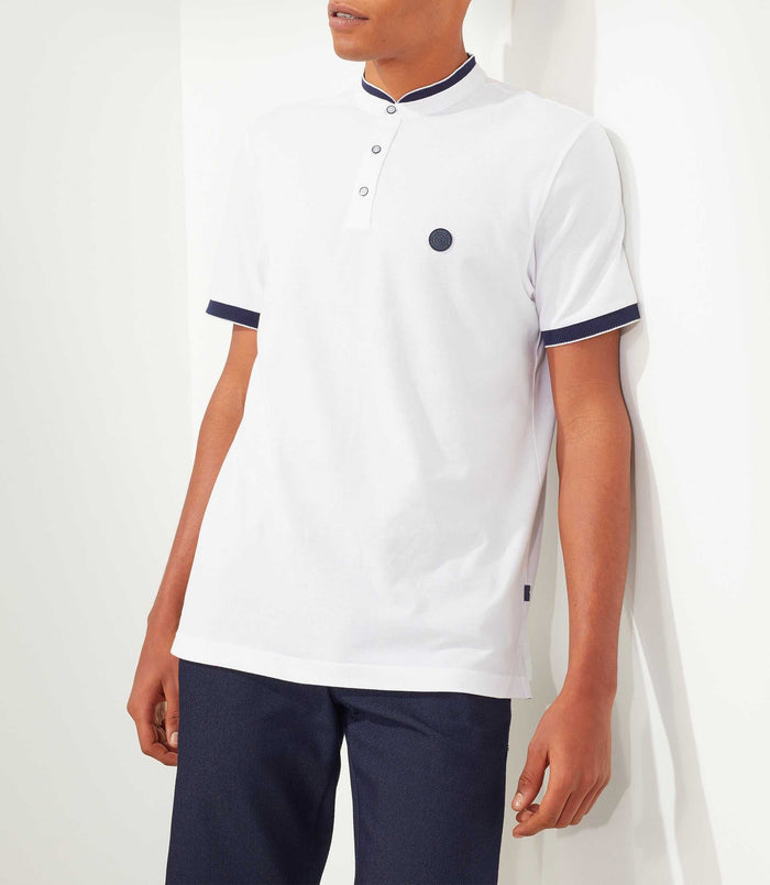 Izac Polo Blanc "Maco"
