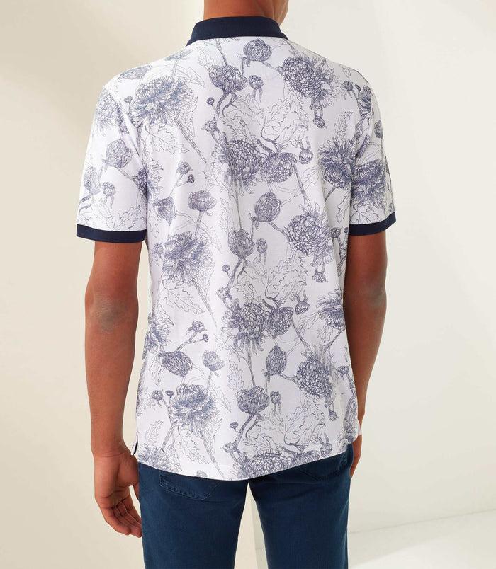 Izac Polo Blanc "Maureen"