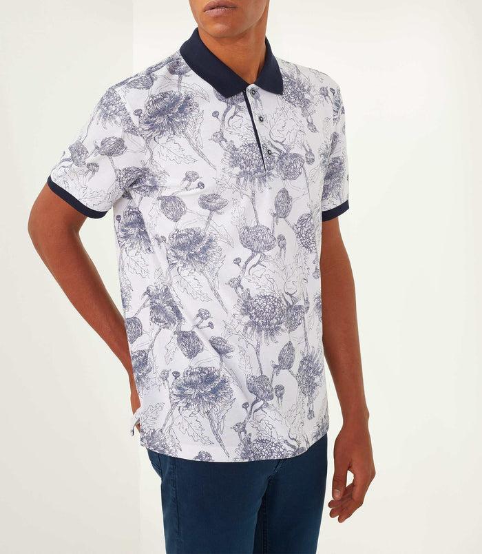 izac Polo blanc "Maureen"