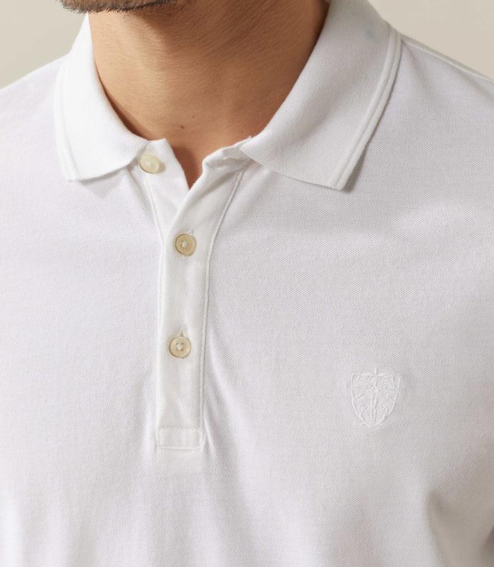 Izac Polo Blanc "Rana"