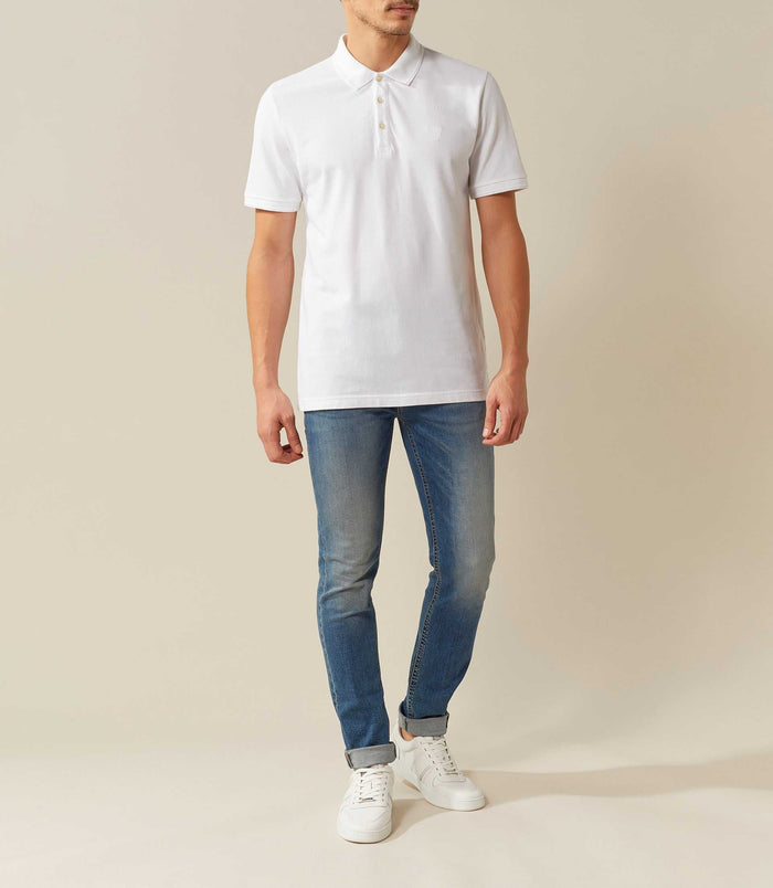 Izac Polo Blanc "Rana"