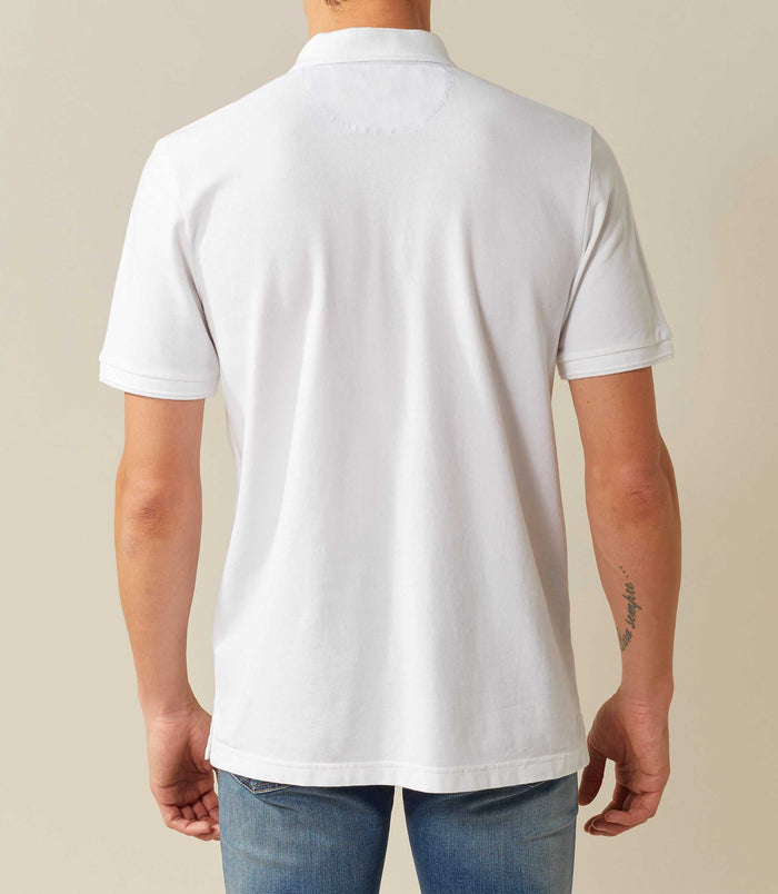 Izac Polo Blanc "Rana"