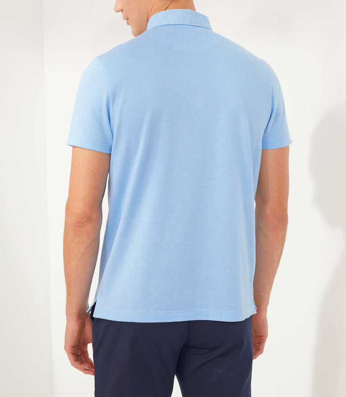 Izac Polo Bleu-ciel "Micron"
