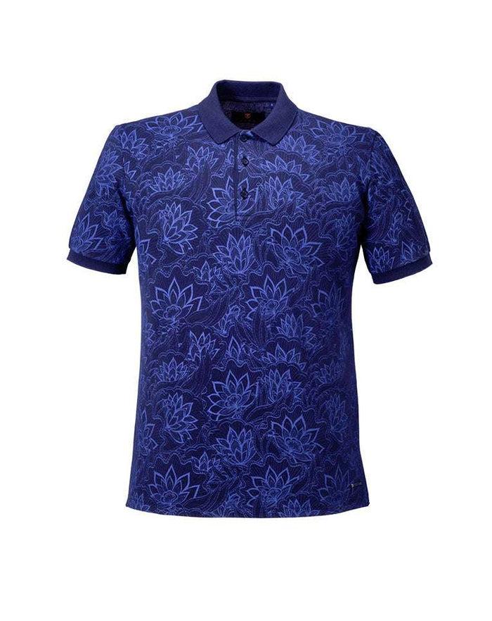 izac Polo coton bleu ciel