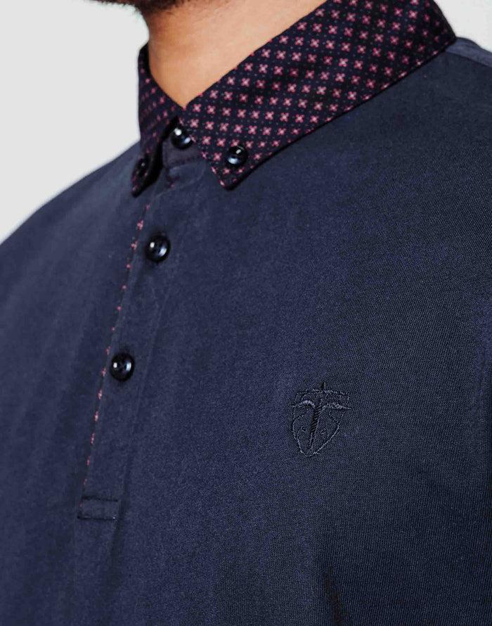 izac Polo coton marine